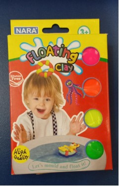 Kiddy Art Work ( Floating Clay)